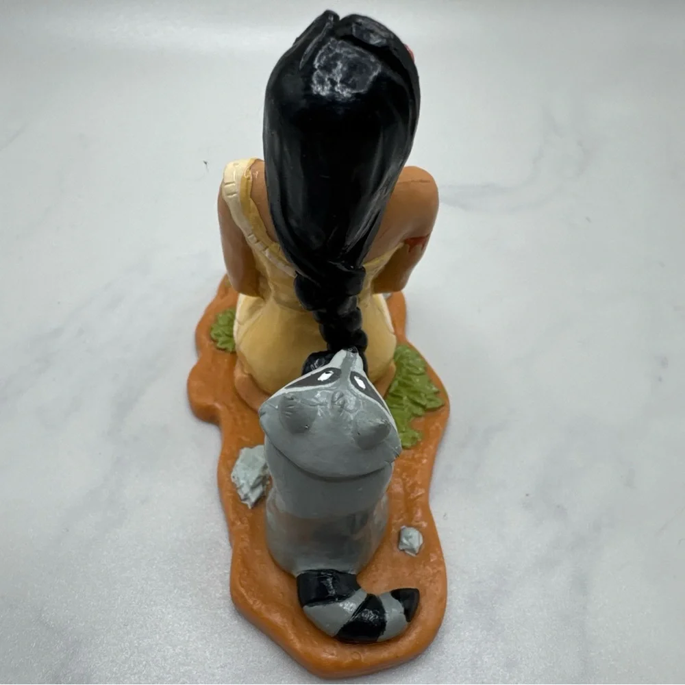 Disney Applause Pocahontas Meeko Raccoon PVC Cake Topper